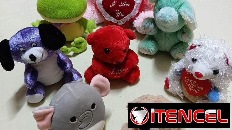 Peluches de varios tipos