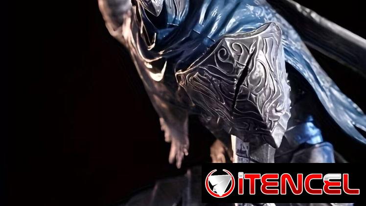 Figura de colección del Caballero Artorias, Caminante del Abismo