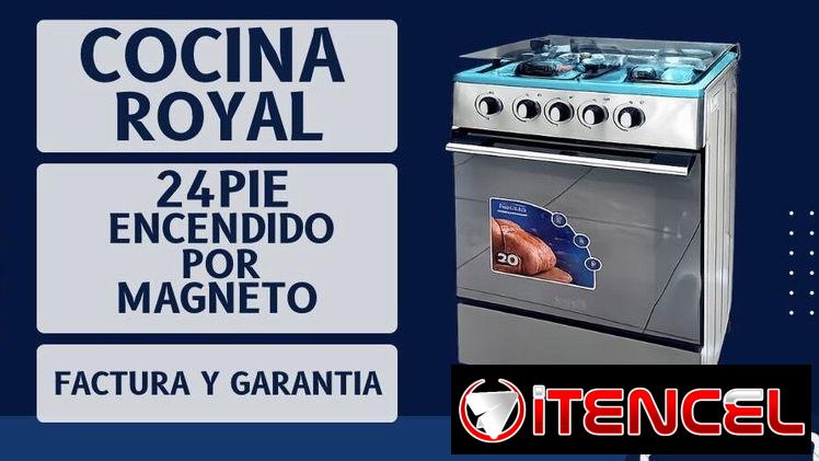 Cocina de gas de 24pies con horno y magneto nuevos en caja
