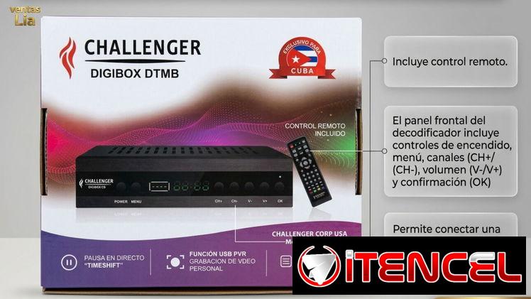 Cajita decodificadora Challenger