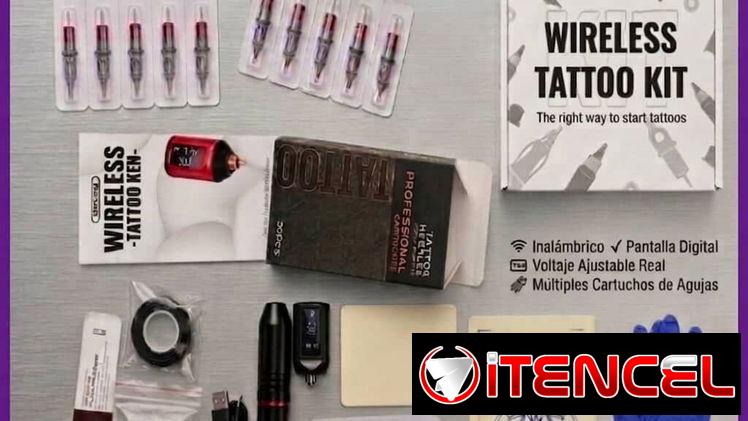 Kit de tatuar Inalámbrico Recargable