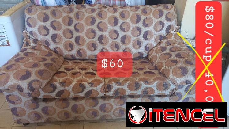 Sofa de 3 plazas espuma de gona