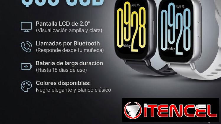 smartwatch redmi watch 5 active negro y plateado new-53906374