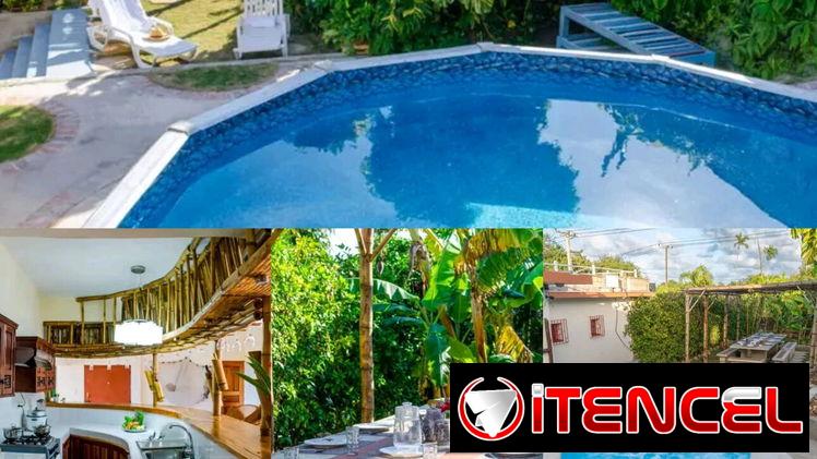 🏡Cod.Z Casa con piscina en Boca Ciega. Oferta de lujo  disponible
