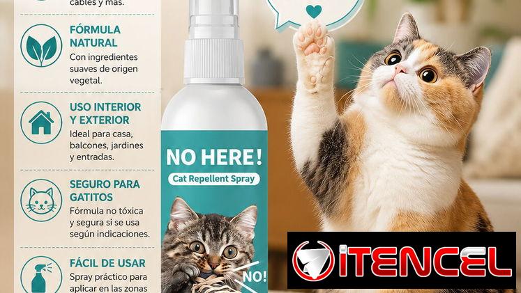 Spray repelente para entrenamiento de Gatitos