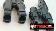 Conector para Panel Solar en Y o T MC4