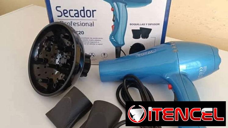 Secadora de pelo Royal 2000w. 1 mes de garantía y mensajería disponible para toda la habana