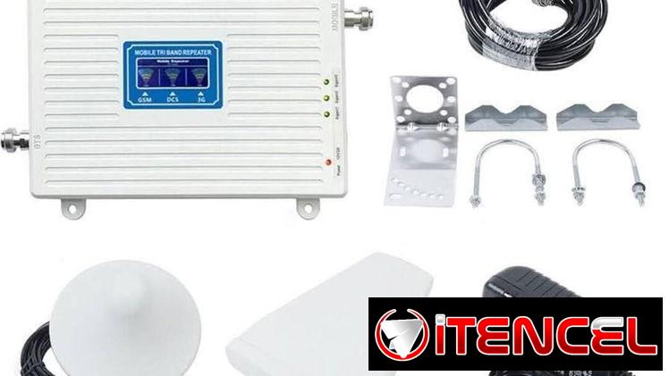 Amplificador de señal de teléfono celular 900/1800/2100MHz 2G/3G/4G Tri Band ********