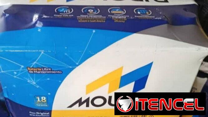 Batería 12V 75ah Moura 100 USD un mes de garantía tenemos mensajería y taller para su montaje