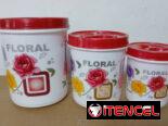 Envase platico 3 piezas 3000