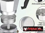 Cafetera Cubana de Cocina | Fácil de usar y fácil de | 2, 3 y 6 tazas | Con garantía | videojuegoshabana.com