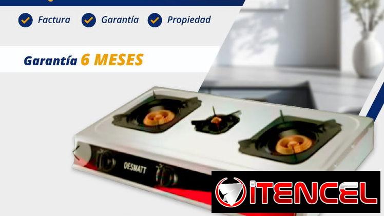 COCINA DE GAS Desmatt Quemador Triple (f)