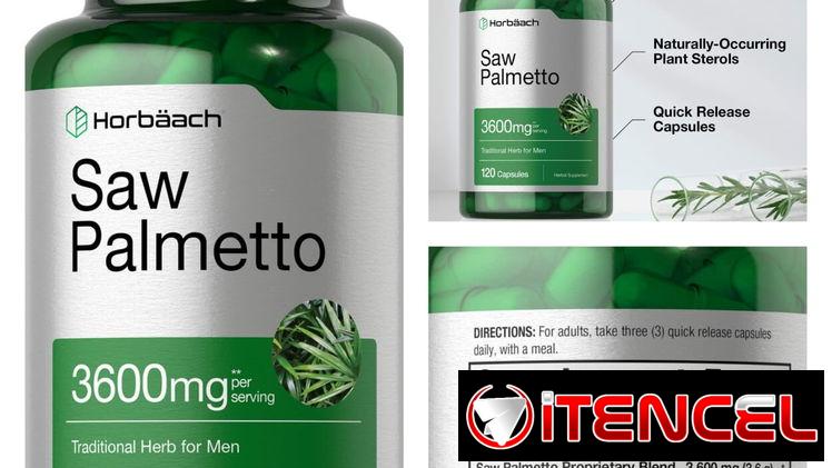 Saw Palmeto 120 tab, pomos sellados a estrenar por usted