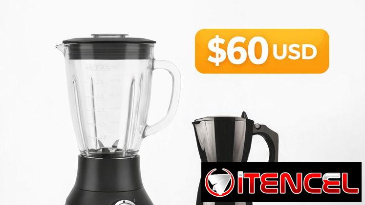 ,LICUADORA MILEXUS + CAFETERA