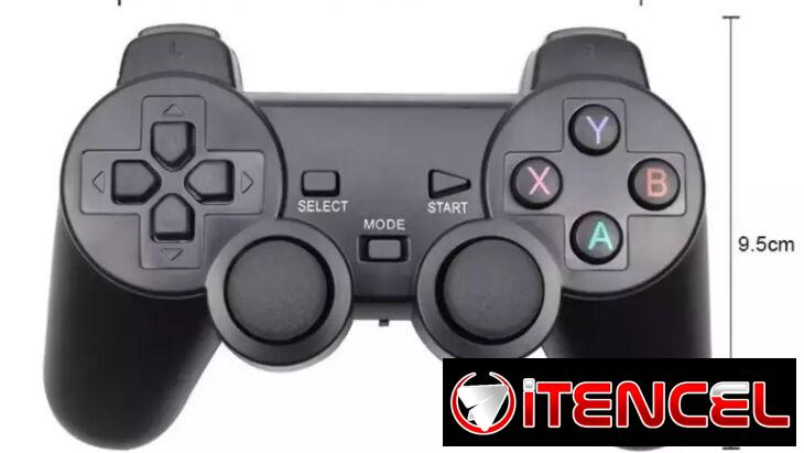 Mandos para PS2, PS3 y PC//Incluye el receptor inalámbrico//Nuevos