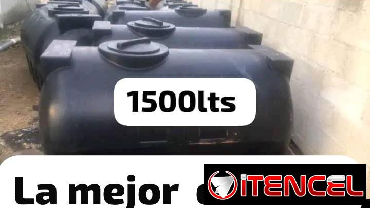 Tanques  cisterna para agua 1500 lt