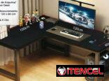 Mesa de computadora esguinera