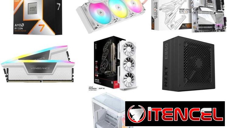PC GAMING COMPLETA🤩 XFX RX 9070 XT 16GB +Ryzen 7 9800X3D +Gigabyte B650E Aorus Elite +32GB🆕0km