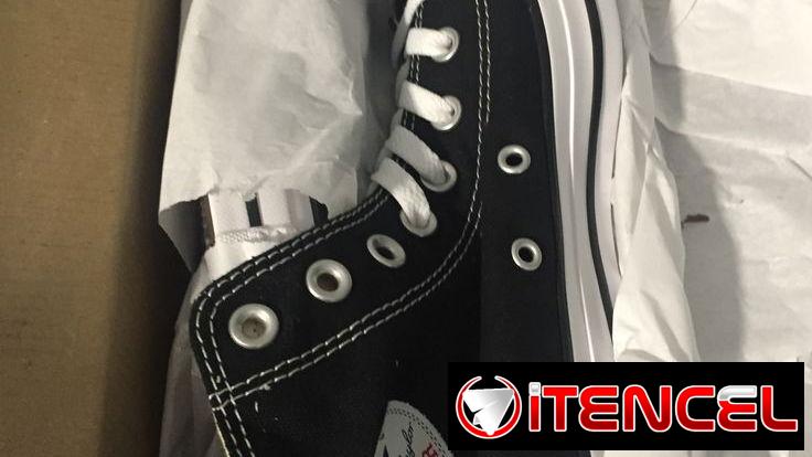 Converses negros calidad G5 del 35 al 40