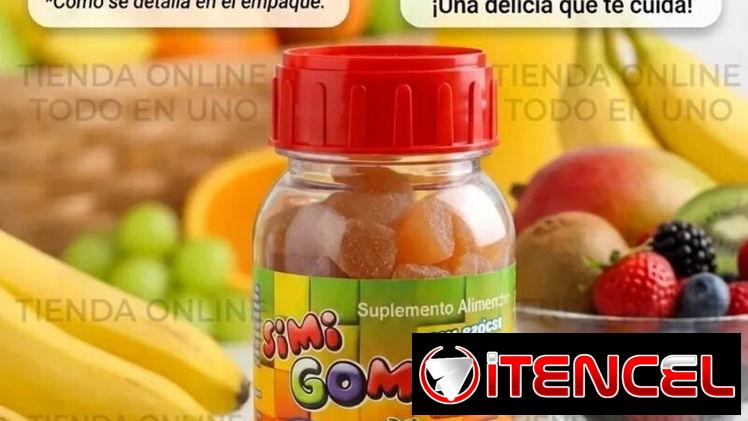 Simi Gomitas (Suplemento alimenticio de vitaminas y minerales para niños, en ricas gomitas de varios sabores, 60 gomitas