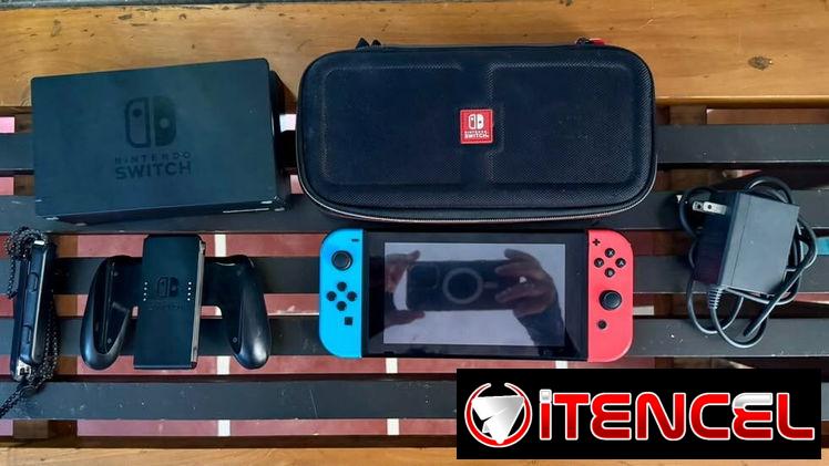 Switch pirateado por chip. 256gb de micro sd más todos sus accesorios. Vedado