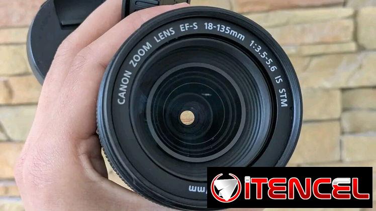 lente canon EFS 18-135mm IS STM + accesorios
