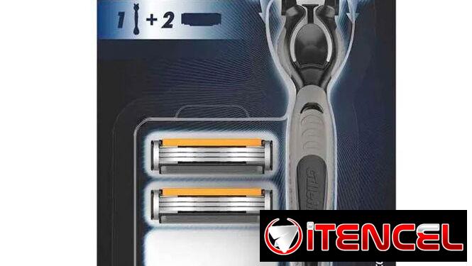 MAQUINA RECARGABLE DE AFEITAR GILLETTE SENSOR 3 + 6 CARTUCHOS
