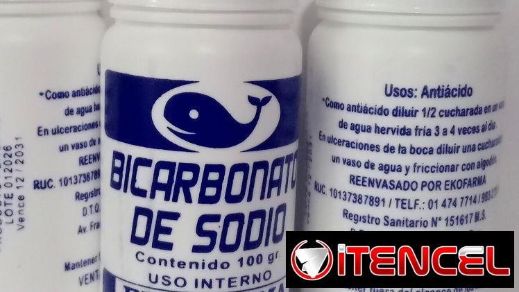 Bicarbonato de Sodio 100g  uso interno