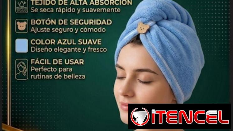 Toalla de microfibra para el cabello