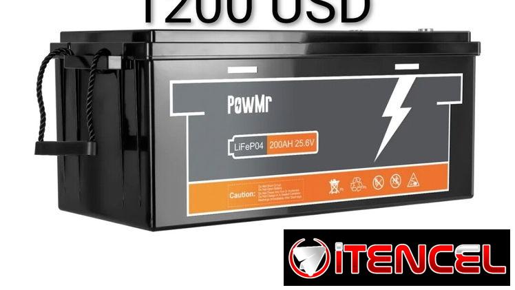 Bateria Litio 12v 100a,12v 200a,24v 100a, 48v 100a, Transfer Automático 110v y 220v