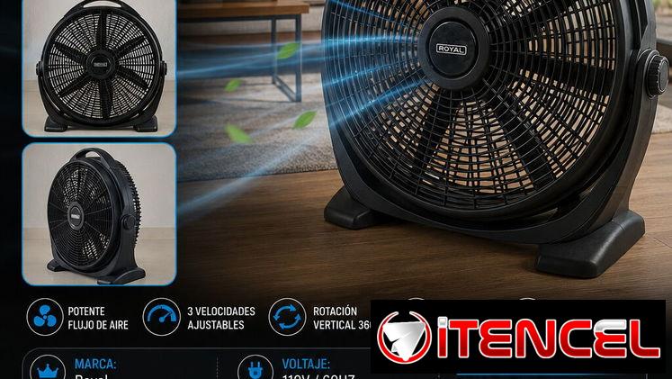 🍃 TURBO FAN 🍃 VENTILADOR ROYAL TURBO FAN. MENSAJERÍA CON FACTURA Y GARANTÍA. 📲 54833699