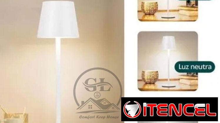Lámpara Recargable de Mesa  ⚜️3 Tonalidades de Luces (G&L)