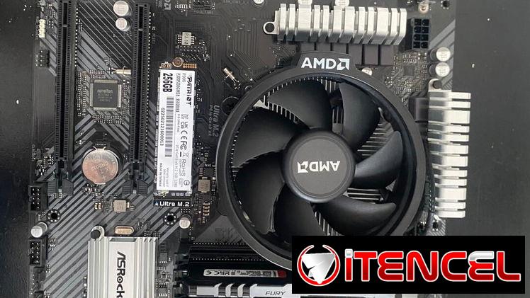 COMBO ACTUALIZACIÓN: Ryzen 5 5500 + Board B450M WiFi + 16GB RAM + M.2 256GB con Windows 11