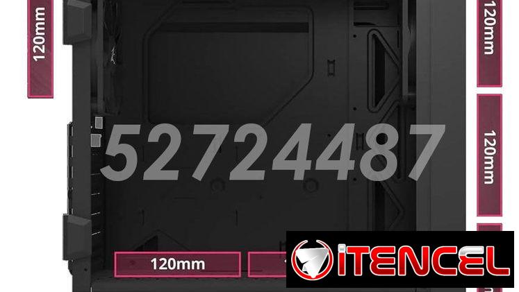 ✅✅52724487 – Chasis Gaming ZALMAN T7 + 2 fanes✅✅