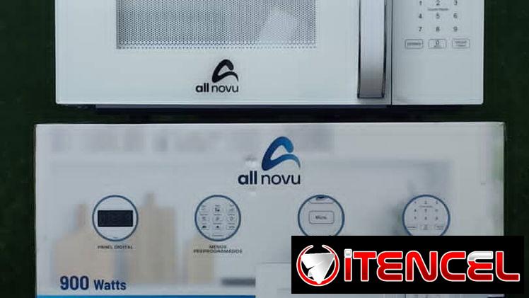 MICROWAVE ALL NOVU – 20L 🔥   🎨 Color: Blanco   💵 Precio: 77 USD   🛡️ Garantía: 1 mes    ⚡ Compacto, moderno y efici