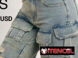 Short mezclilla y conjunto short y blusa