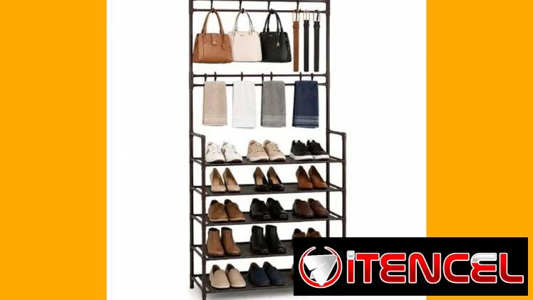 ZAPATERA DE 5 NIVELES CON PERCHA VPT-0370