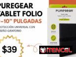 PureGear Tablet Folio 9–10″ – Protección Universal con Diseño Giratorio | videojuegoshabana.com