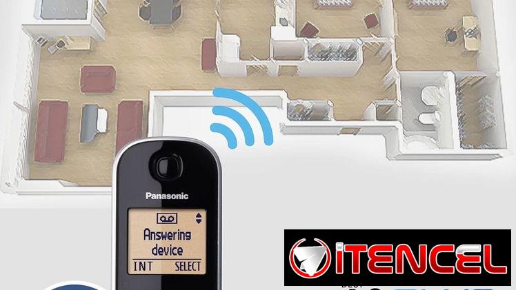 Panasonic KX-TGC222B Sistema de contestador con 2 teléfonos