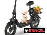 Scooter Eléctrico Plegable 350W/500W hasta 22MPH con Asiento, Suspensión Dual y App