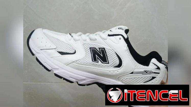New balance 530 blanco y negro