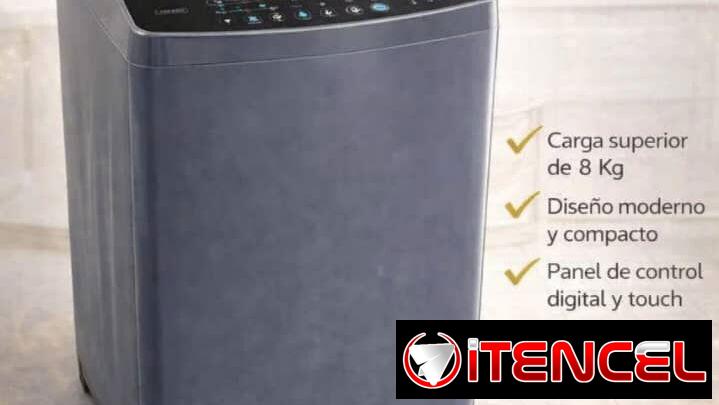 Lavadora automática 8 kg