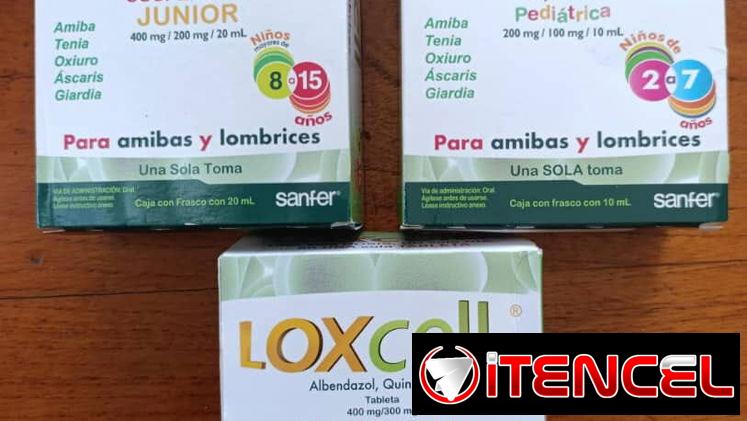 Medicamento Importado muy seguro para Parásitos, Giargia, Ameba y Oxiuro entre otros