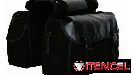Para cargar en las motos y bicicletas, bolsas laterales en las fotos sus medidas nuevas en su estuche