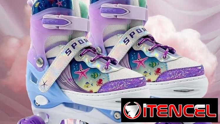 Disponible: Patines Ajustables para Niños y Niñas (3-12 años) con Luces LED y Equipo de Protec… | videojuegoshabana.co