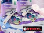 🛼✨ Patines Ajustables con Luces LED + Equipo de Protección – Talla M ✨🛼