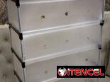 Zapateras anti polvo de 5 niveles
