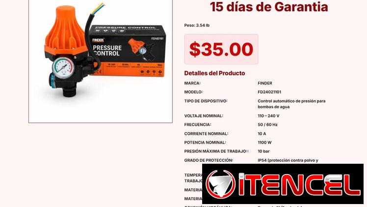 Controlador de presión Finder para expandir tu presión diaria pro hoy VPT#-0100