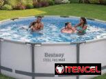 PiscinaBESTWAY pro max 4.27M x 84CM _ 320 USD  Del cotorro con mensajerí