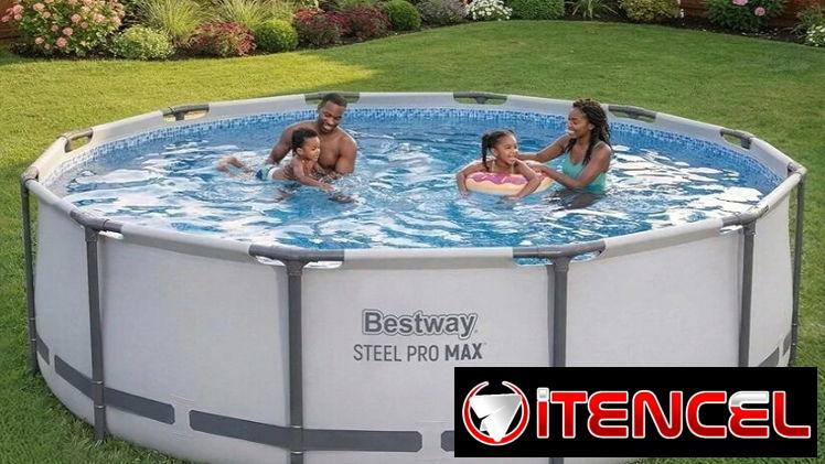 PiscinaBESTWAY pro max 4.27M x 84CM _ 320 USD  Del cotorro con mensajerí